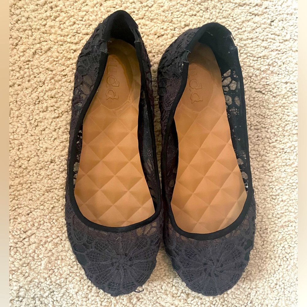 Mudd Ballerina Flats Size 7.5 Black